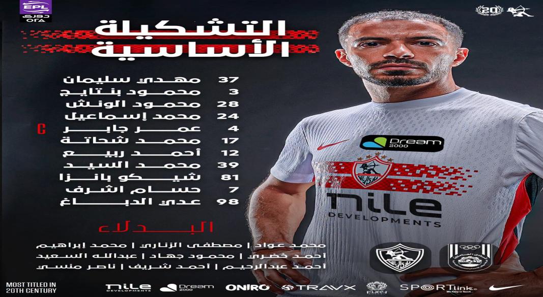 تشكيل الزمالك