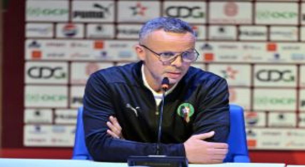 محمد وهبي، المدير الفني لمنتخب المغرب،