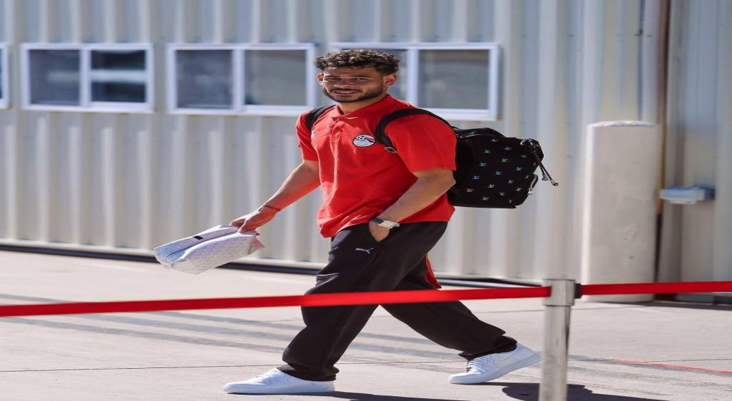 منتخب مصر يغادر سبوكين